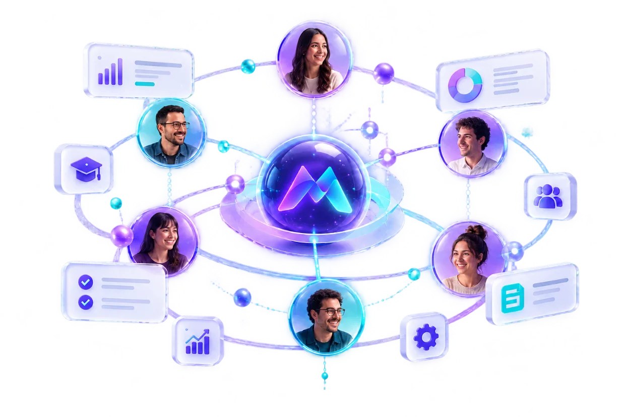 Personas conectadas a la plataforma Forward AI